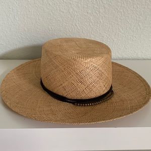 Lovely Bird Straw Boater Hat